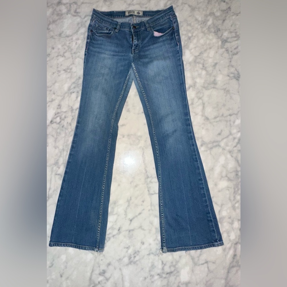 Y2K PINK Victoria's Secret Light Blue Flare Jeans 8R